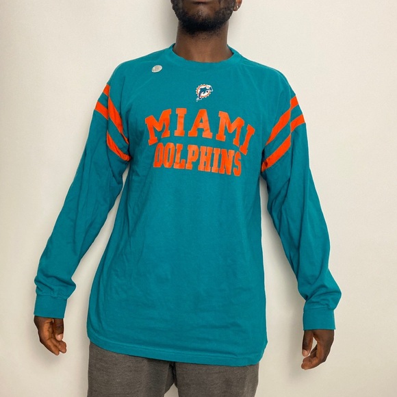 Reebok Other - Vintage NFL x Reebok Miami Dolphins long sleeve L